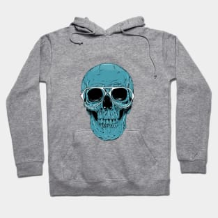 Blue skull II Hoodie